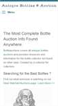 Mobile Screenshot of bottleauctions.com