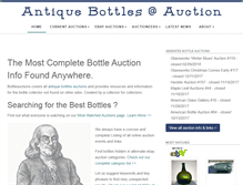 Tablet Screenshot of bottleauctions.com